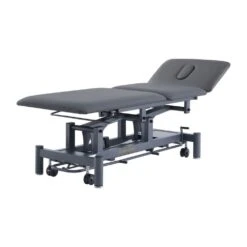 Pacific Medical Stealth 3 Section Physio Treatment Table With Footbar -Rocktape Shop 100 ET3BLSBBF pacific medical 3 section table 4