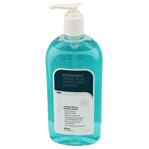 Microshield Angel Blue Hand Sanitiser 500ml