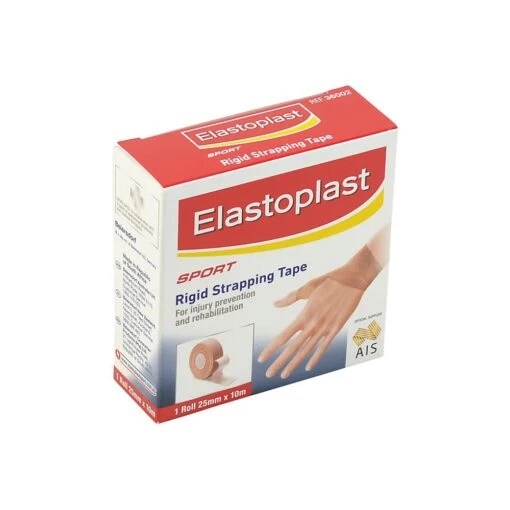 Elastoplast Rigid Strapping Tape - 2.5cm X 10m - Single Roll - Image 2