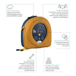 Heartsine Samaritan PAD 350P Defibrillator -Rocktape Shop 400687 heartsine samaritan pad 350p defib 3