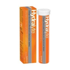 Hydralyte Effervescent Electrolyte Tablets Orange