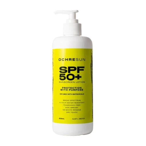 Ochre Sun SPF 50+ Sunscreen [500ml Bottle]
