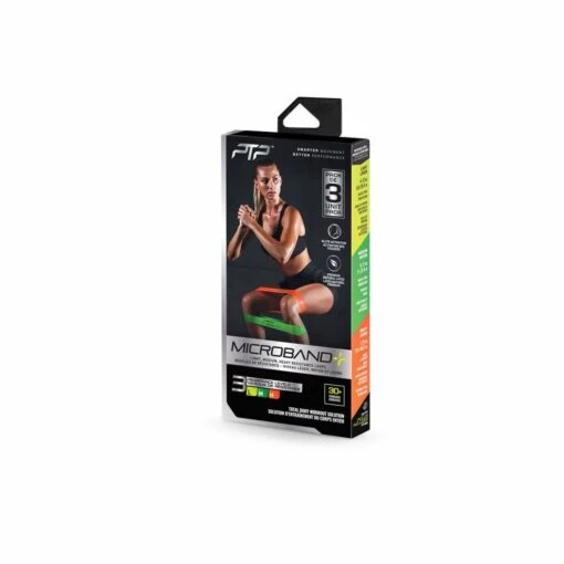 PTP MicroBand+ 3 Pack Resistance Bands - Image 4
