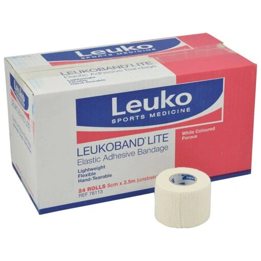 Leukoband Lite Hand Tearable EAB 5.0cm X 3.5m White