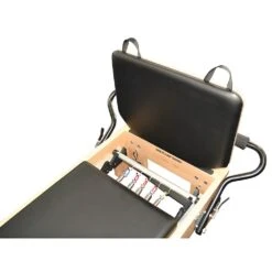 POW.R Pilates Reformer -Rocktape Shop PW111 pow r wooden pilates reformer 6