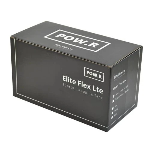 POW.R Elite Flex LTE Hand Tear EAB [Black] [5cm X 6.9m] - Image 3